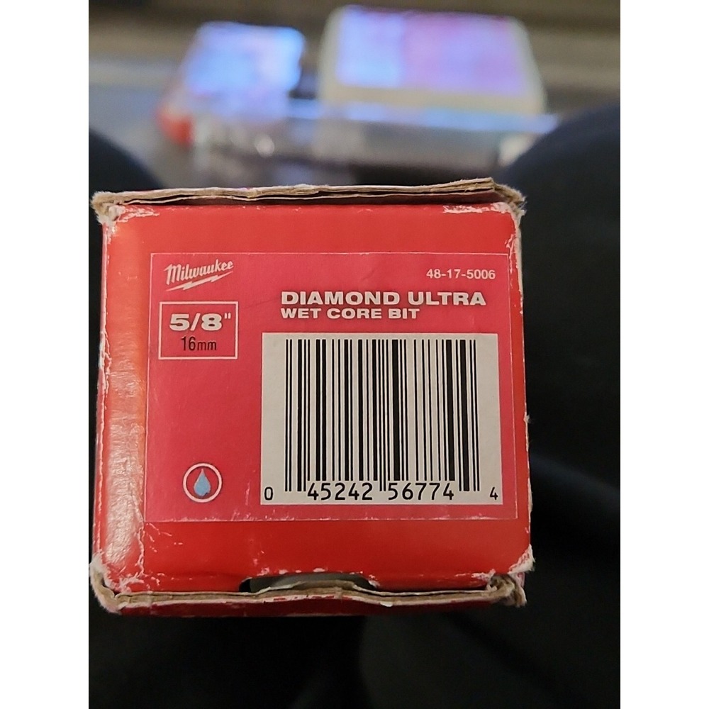 Milwaukee Tool 48-17-5006 5/8 In. Diamond Ultra Wet Core Bit